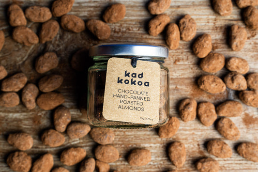 New Product : Chocolate Hand-Panned Roasted Almonds