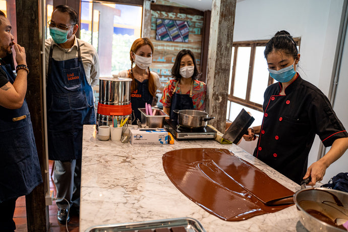 Kad Kokoa Bean to Bar Chocolate Making Process
