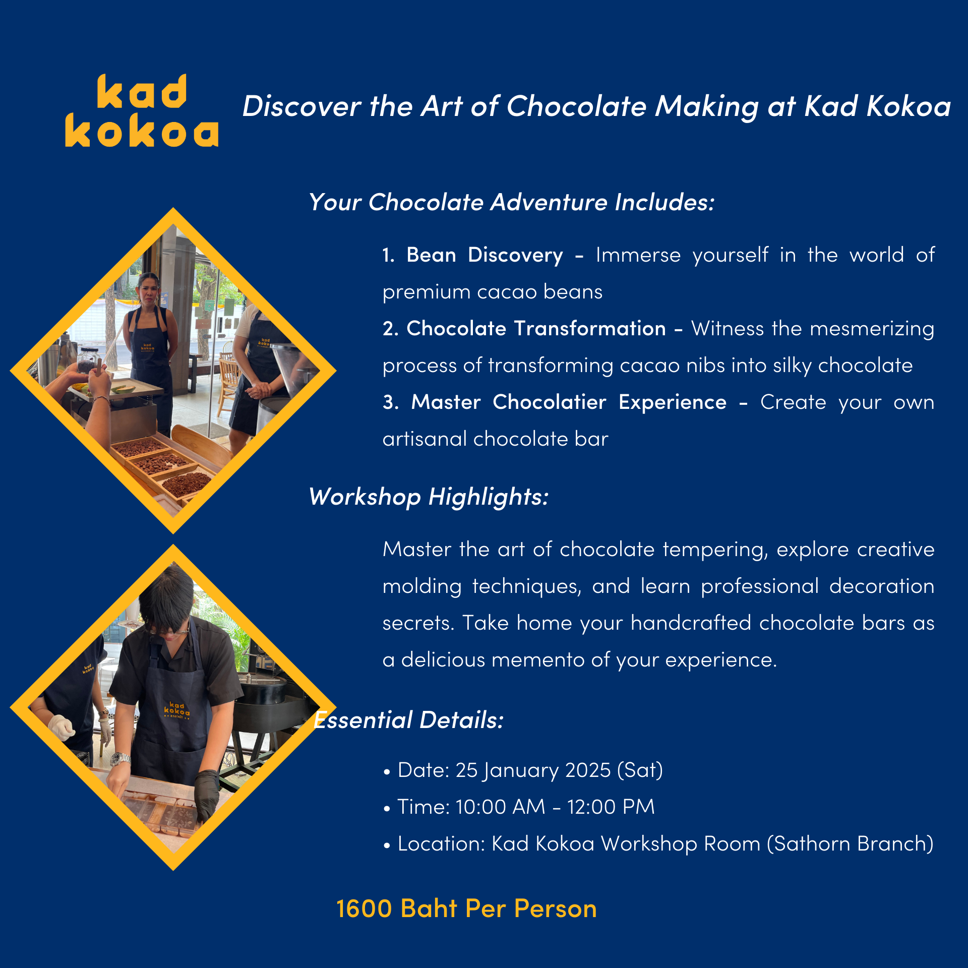 Discover the Art of Chocolate Making at Kad Kokoa