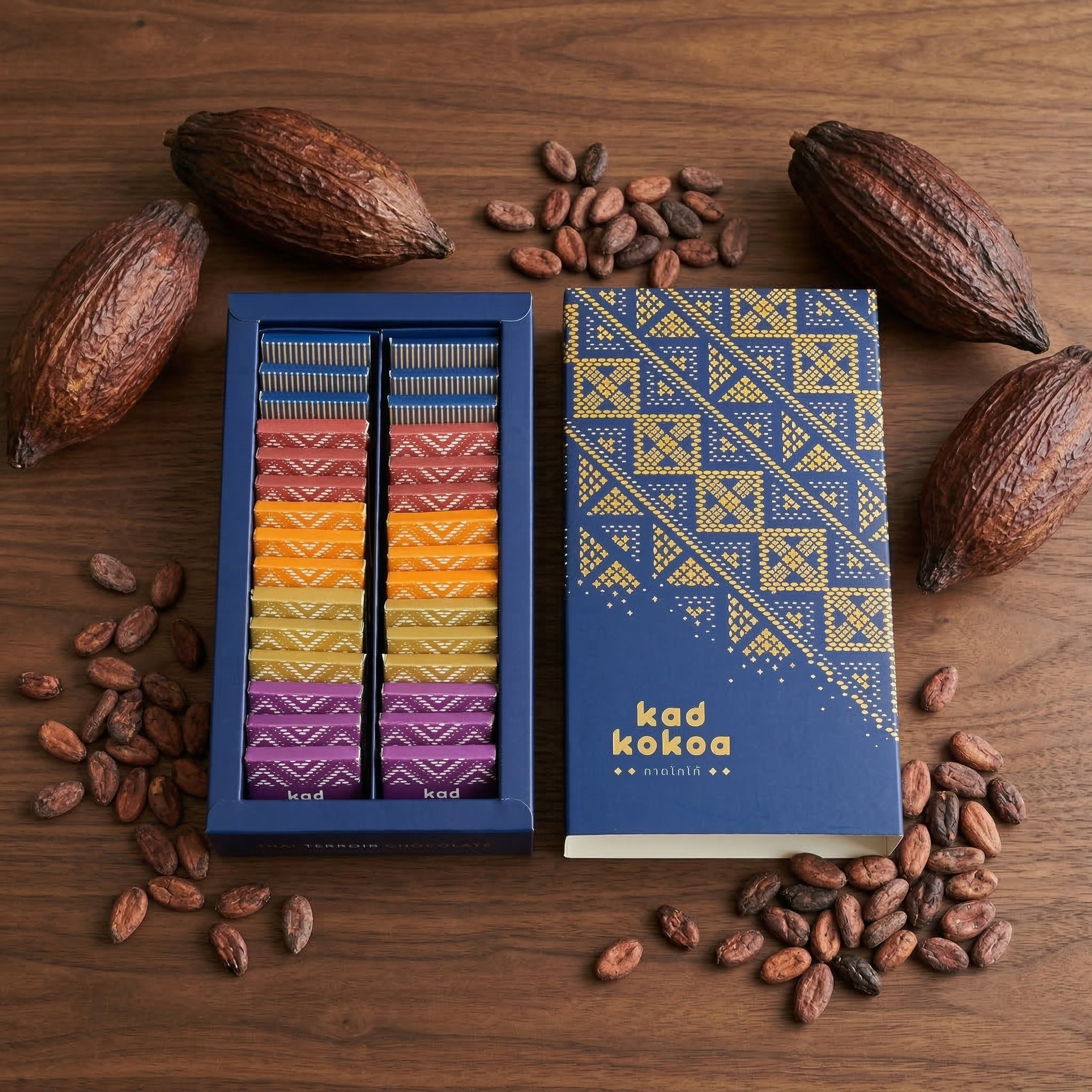 Chocolate Napolitains Single Origin 70% Cacao - Mixed Origins Boxes